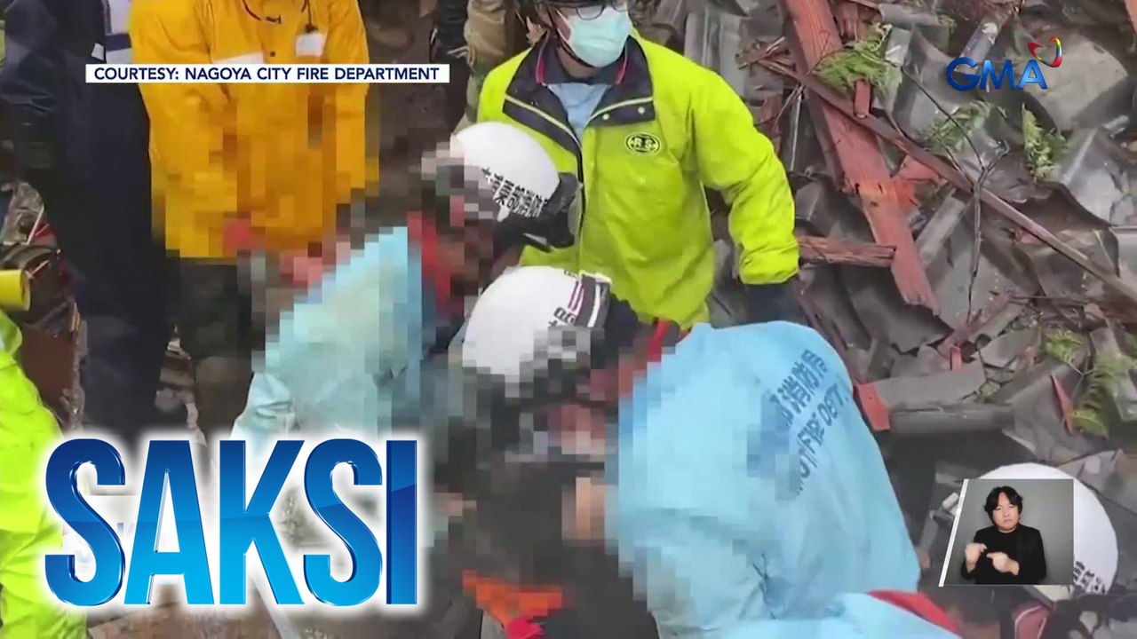 5 natabunan sa landslide sa gitna ng Typhoon Shanshan | Saksi