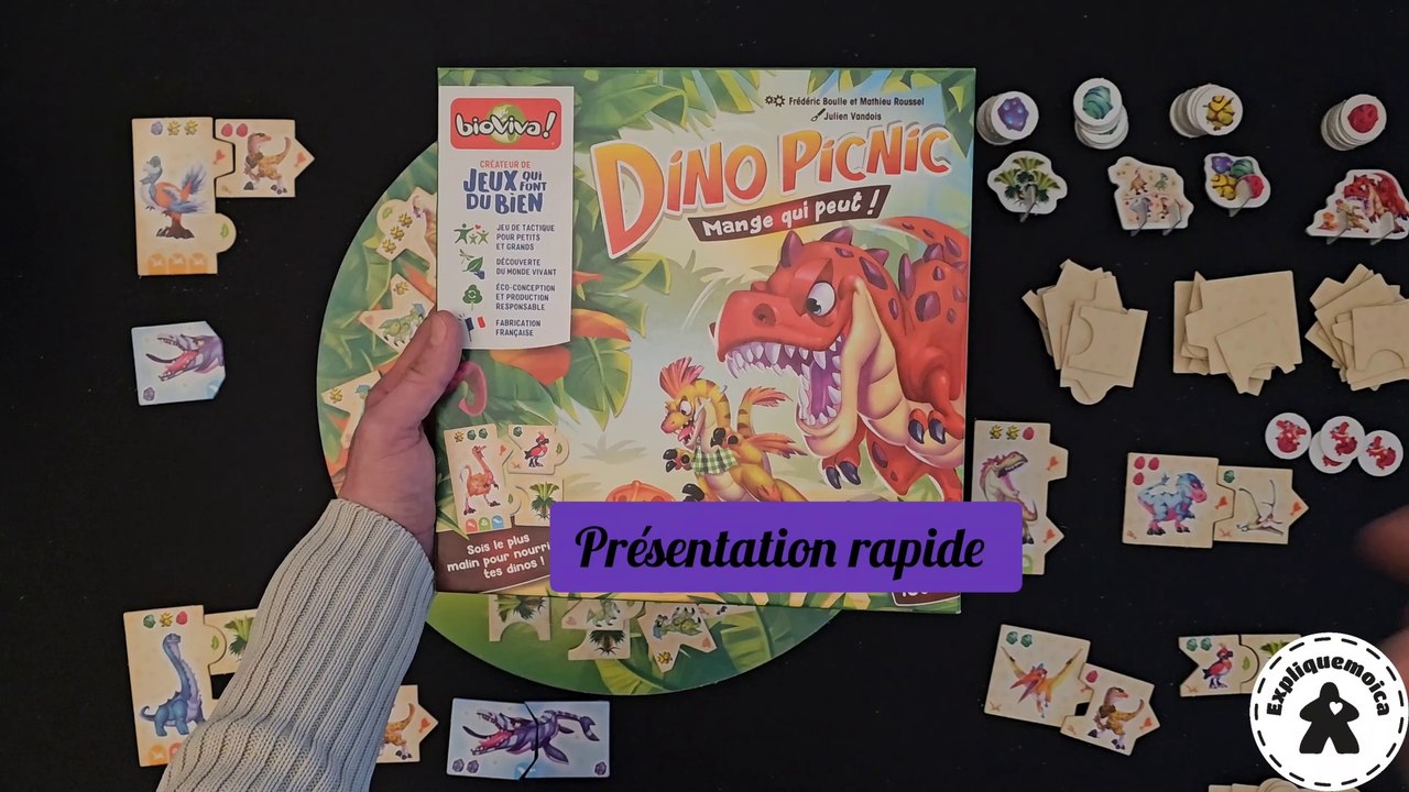 Présentation rapide de DINO PICNIC   #biovivaeditions #expliquemoica