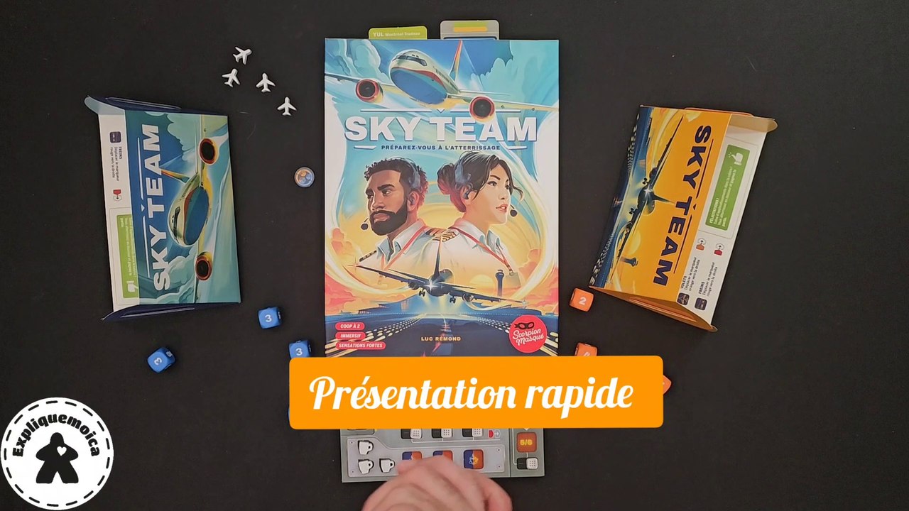 Présentation rapide de  SKY TEAM ✈️ par #expliquemoica  #scorpionmasque