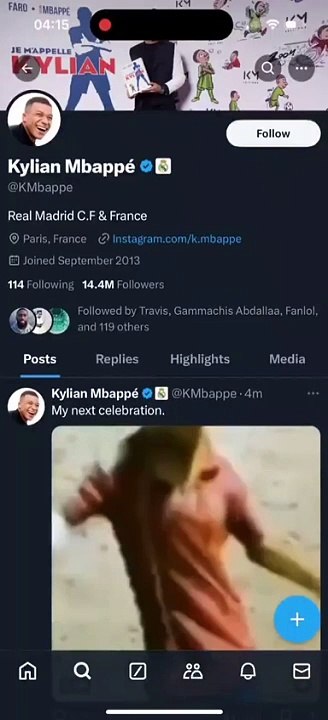 Le hackearon la cuenta de X a Mbappé