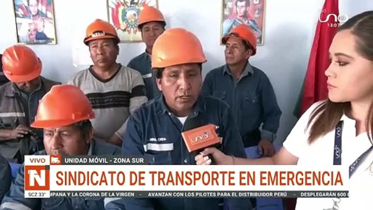 Cisterneros en emergencia Cochabamba