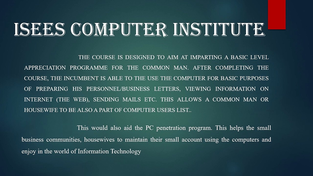 Top Computer Course in Mahad | ISEES - Your Gateway to Tech Success 💻