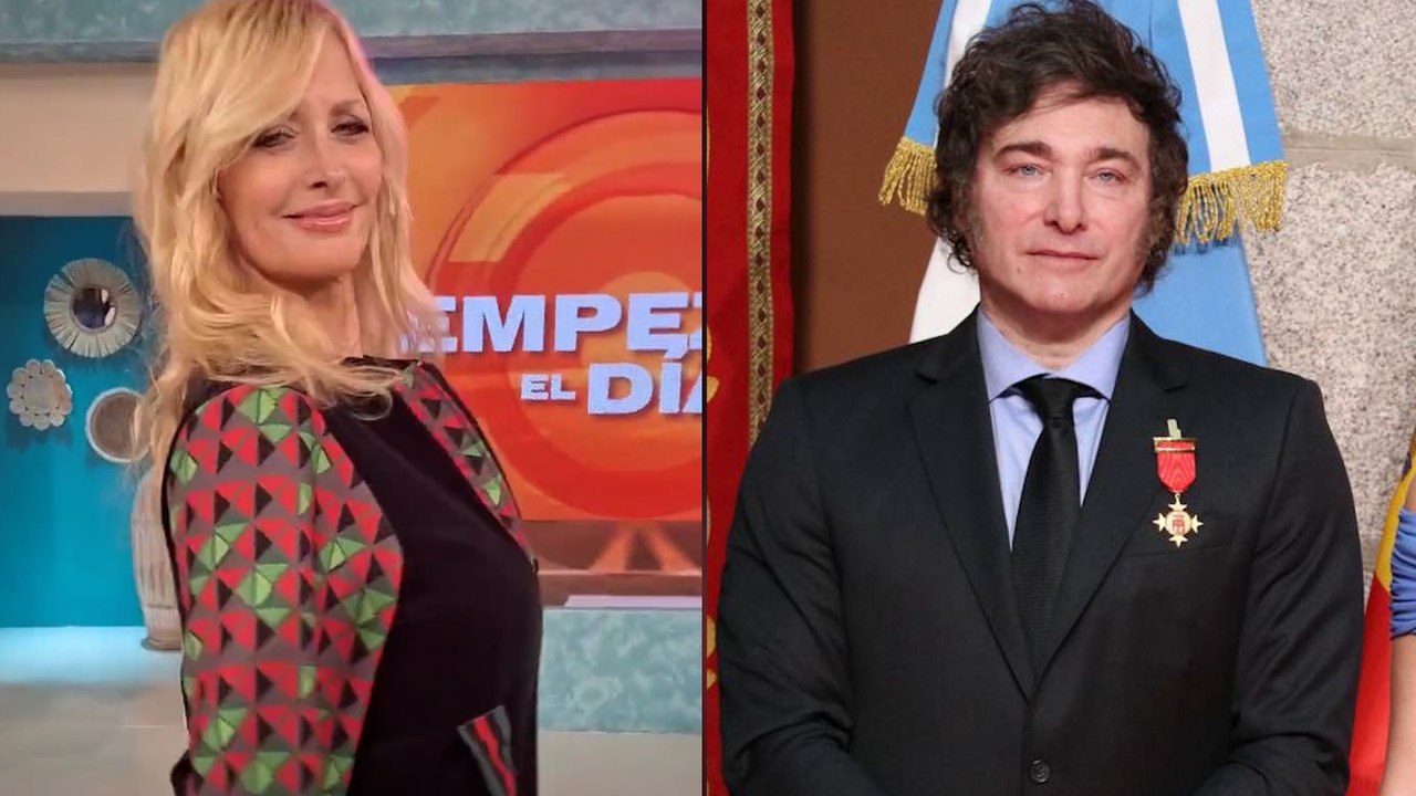 Javier Milei confirma su romance con Yuyito González