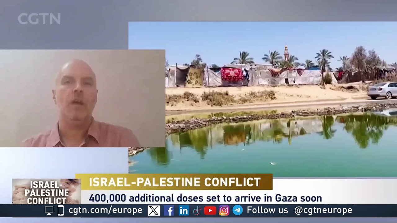 Gaza polio vaccine drive:"This is a complex operation"