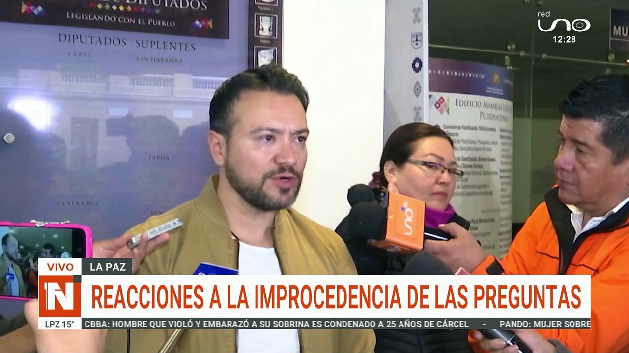 Reacciones a la improcedencia de las preguntas