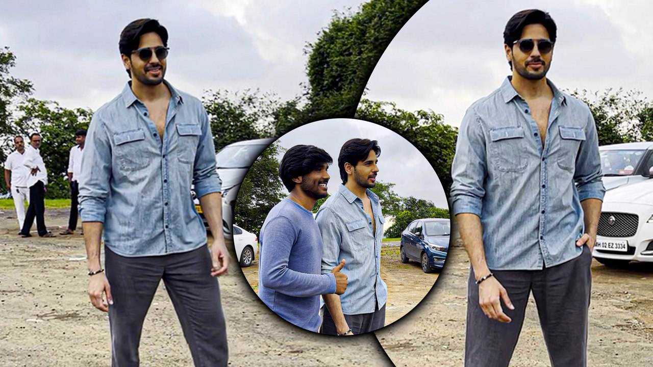 Sidharth Malhotra’s Cool Casual Vibes Steal the Show at Film City