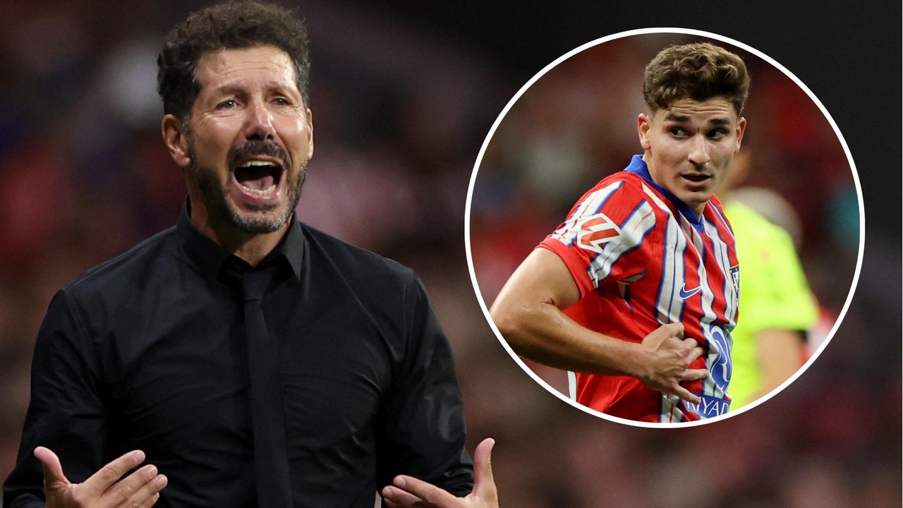 Simeone praises Julián Álvarez!