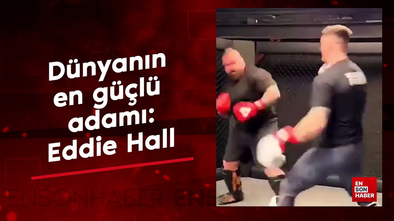 Dünyanın en güçlü adamı Eddie Hall