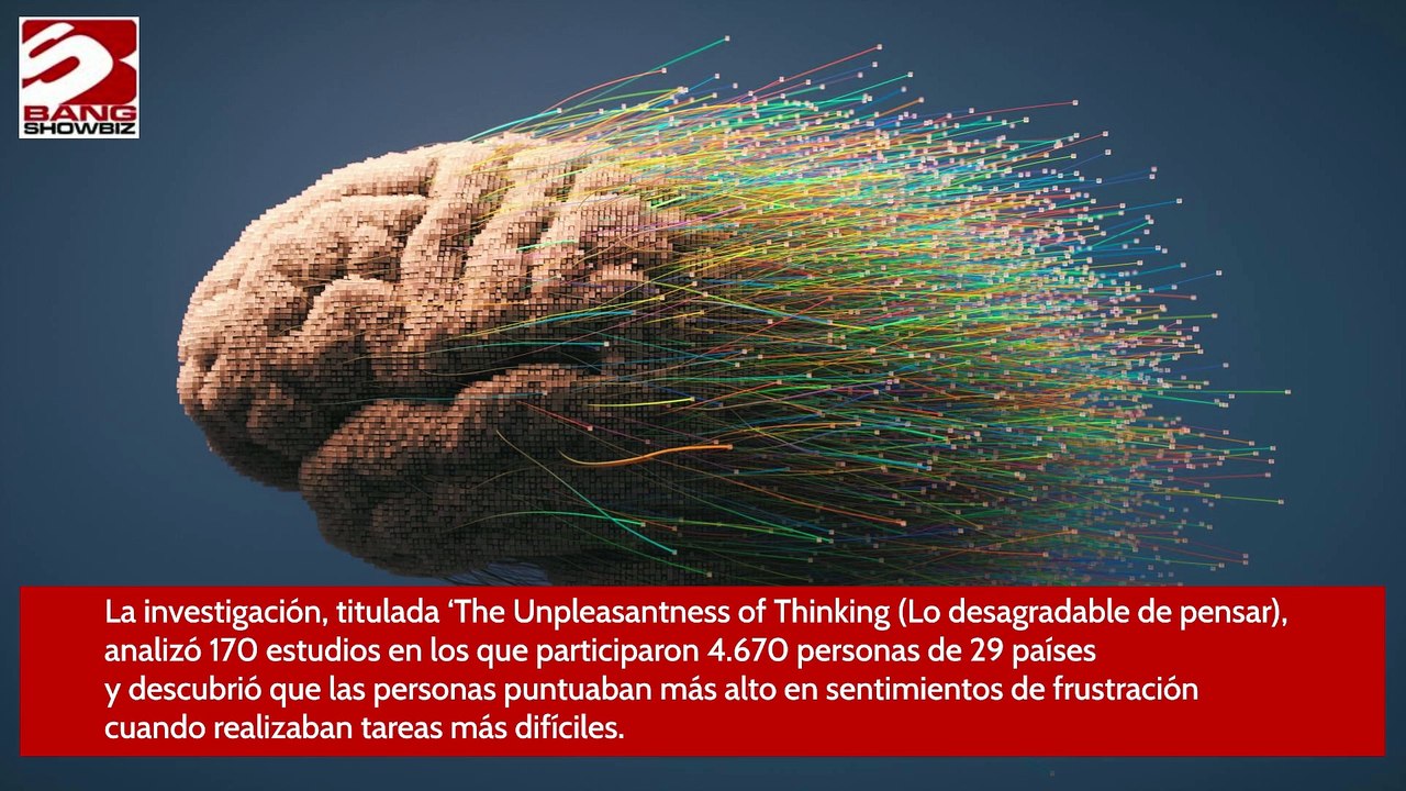 Pensar demasiado cansa el cerebro