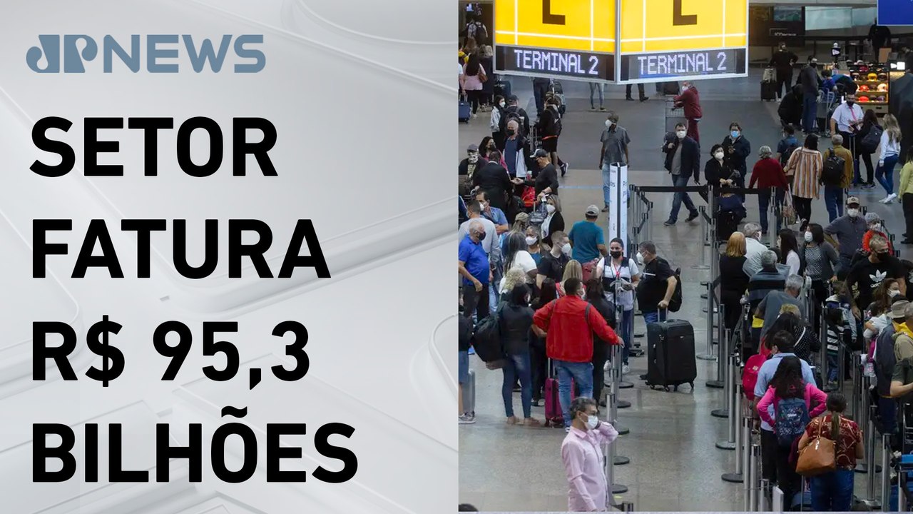 Turismo nacional cresce no primeiro semestre de 2024