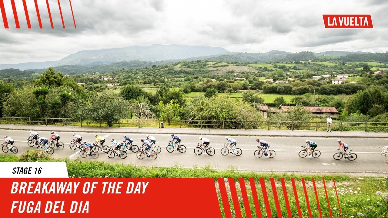 Breakaway of the day - Stage 16 - La Vuelta 2024