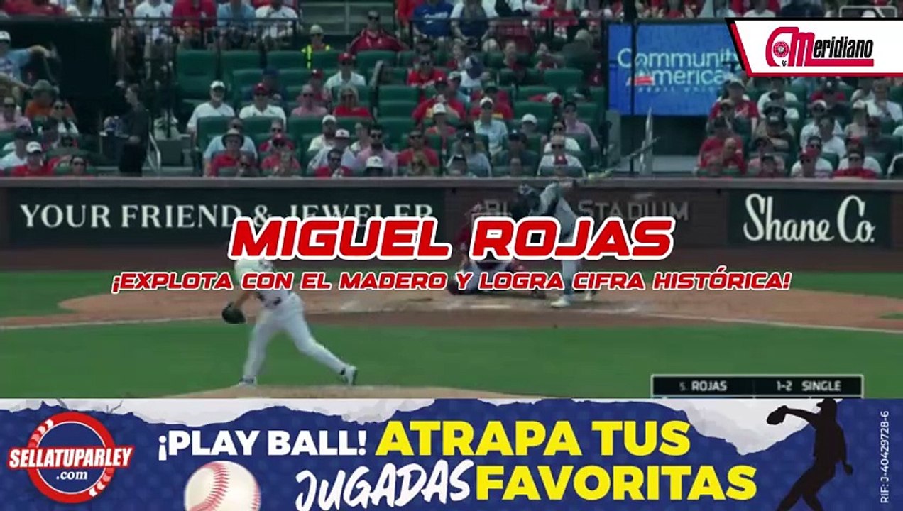 ¡Miguel Rojas explota con el madero y logra cifra histórica!