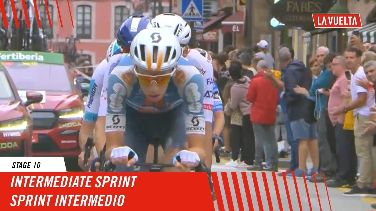 Intermediate Sprint - Stage 16 - La Vuelta 2024