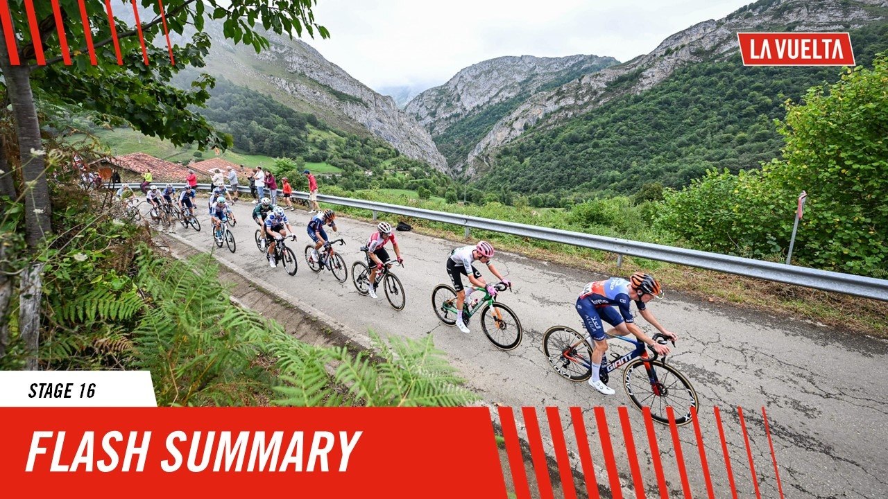 Stage Highlights in 1' - Stage 16 - La Vuelta 2024