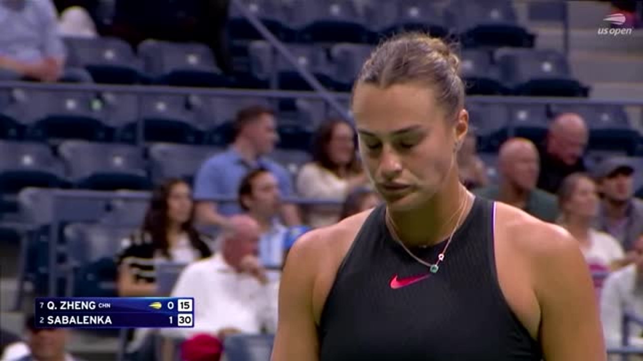 US Open - Sabalenka écrase Zheng et file en demi-finales