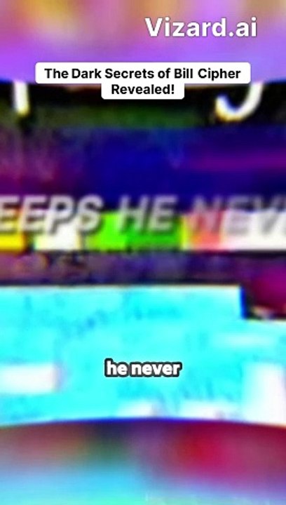 The Dark Secrets of Bill Cipher Revealed!