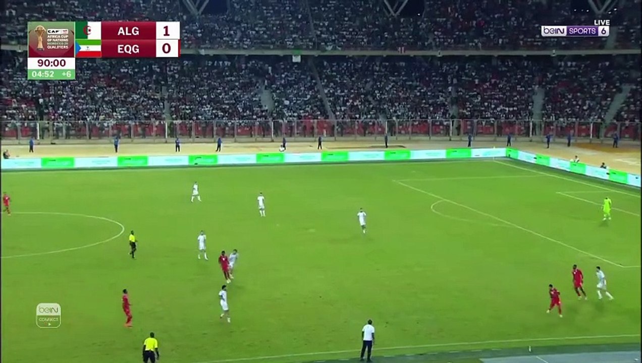 Algérie-Guinée équatoriale (2-0) But de Gouiri