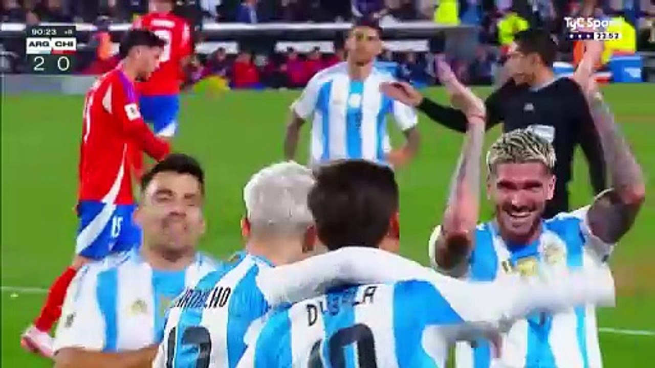 Argentina 3 - 0 Chile | Gol de Paulo Dybala