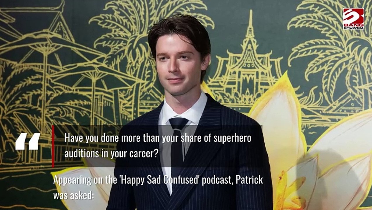 Patrick Schwarzenegger auditioned to play Superman