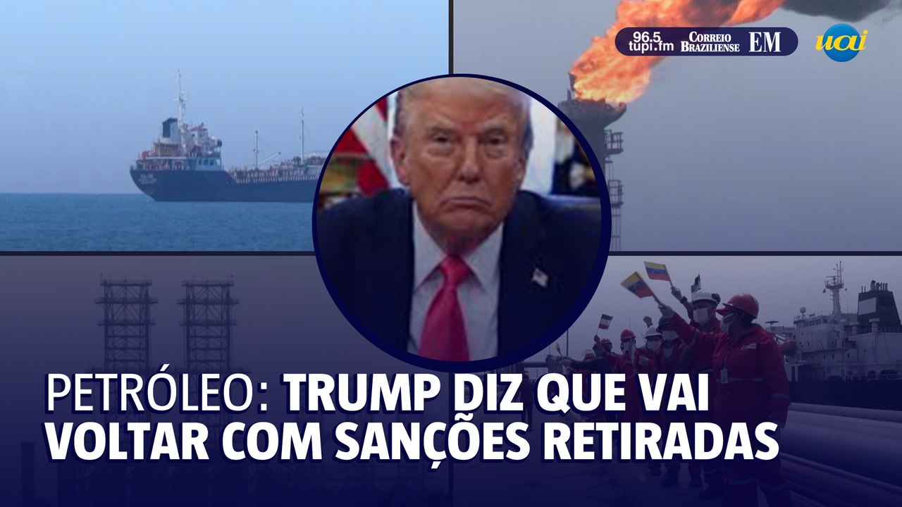 Trump retoma com sanções à Venezuela