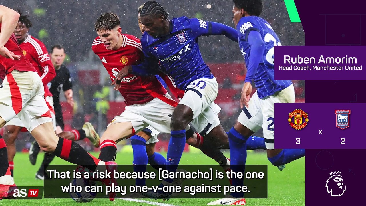 Amorim addresses Rashford and Garnacho comparisons