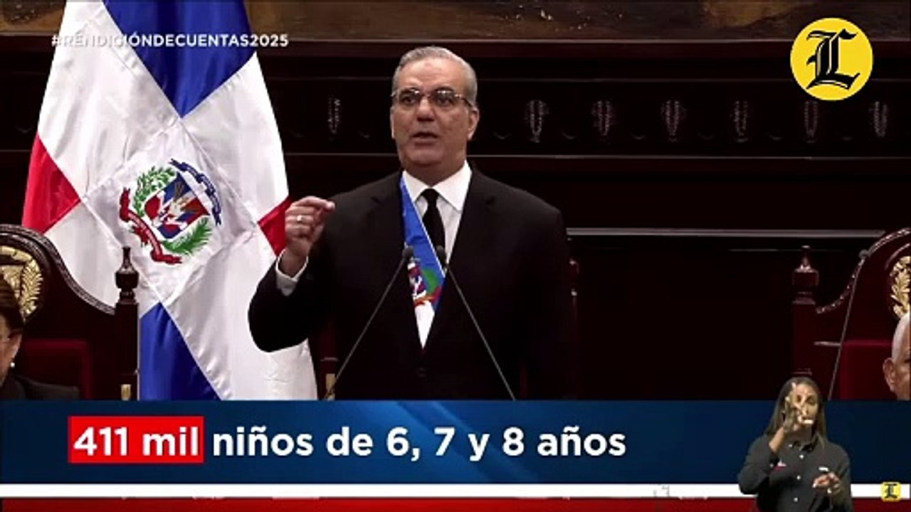 Abinader afirma que estudiantes de primaria han mejorado en Matemáticas y Lengua Española