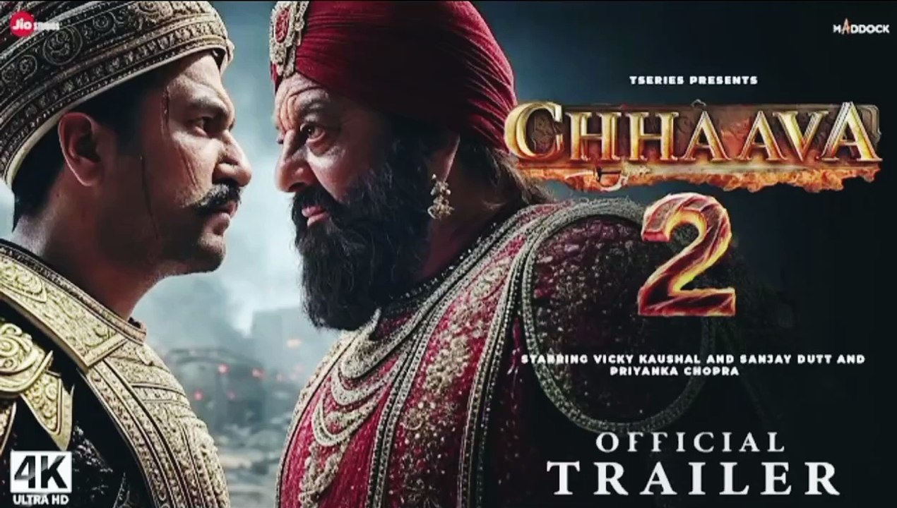 CHHAAVA 2 : Official Hindi Trailer | Vicky Kaushal, Sanjay Dutt | Chhaava Full Movie 2025
