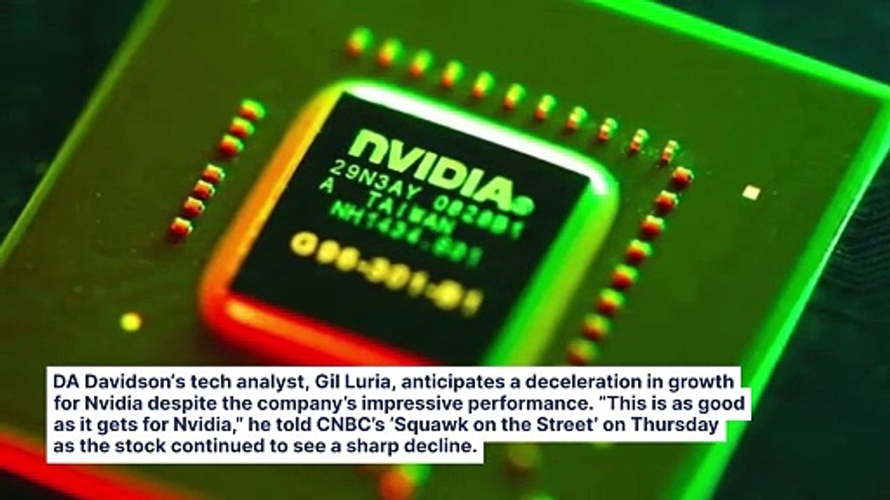 'This Is As Good As It Gets For Nvidia:' Analyst Says Jensen Huang-Led Chipmaker's Explosive Growth May Have Peaked As NVDA Stock Falls 13% This Year
