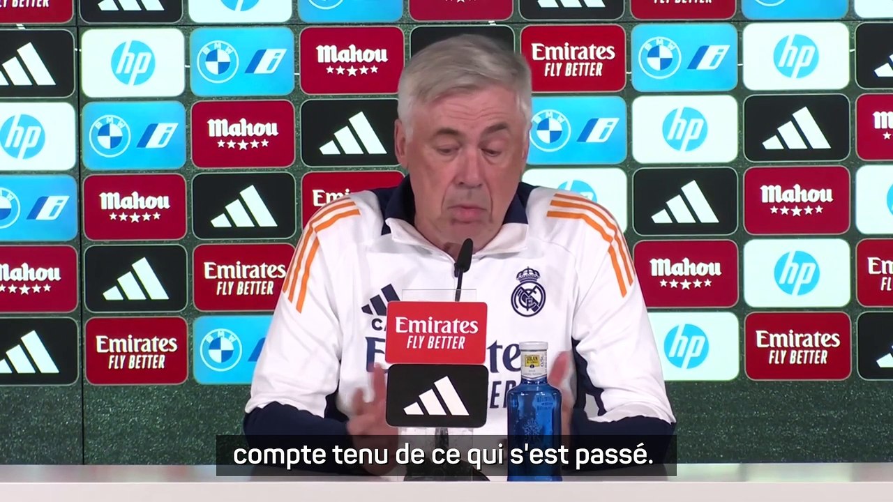 Ancelotti donne des nouvelles de Mbappé et Raul Asencio