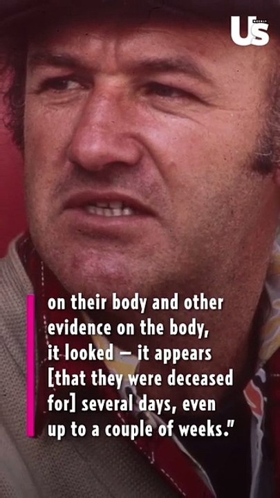 Sheriff Shares How Long He Thinks Gene Hackman and Wife Were Dead