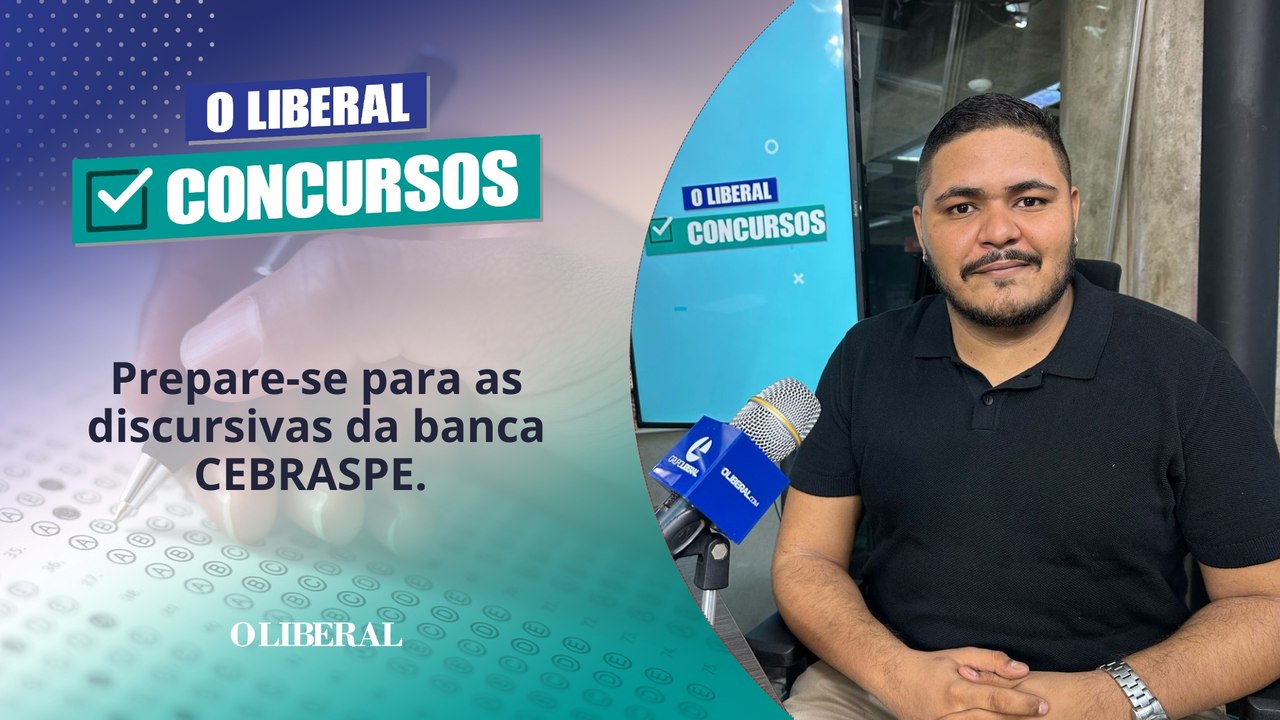 Prepare-se para as discursivas da banca CEBRASPE.