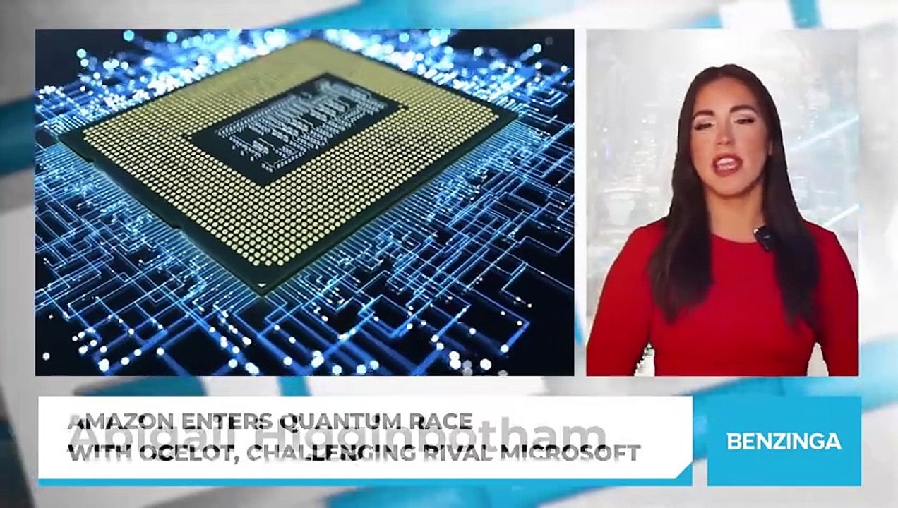 Amazon Enters Quantum Race With Ocelot, Challenging Rival Microsoft