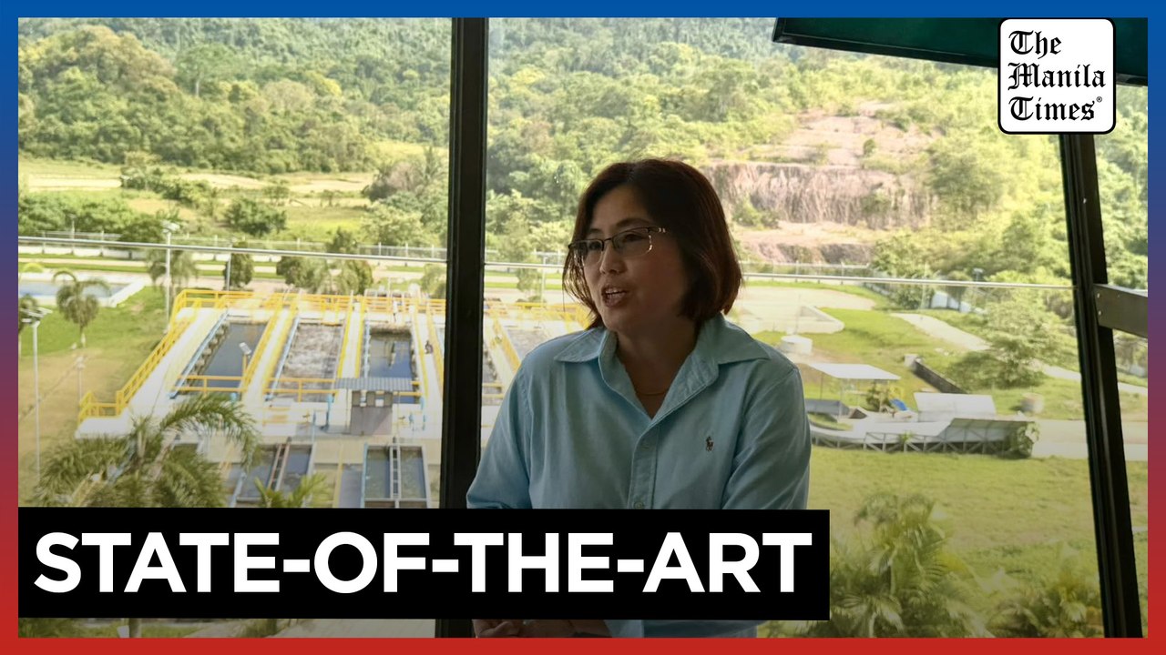 First centralized sewage treatment plant transforming PH waste management