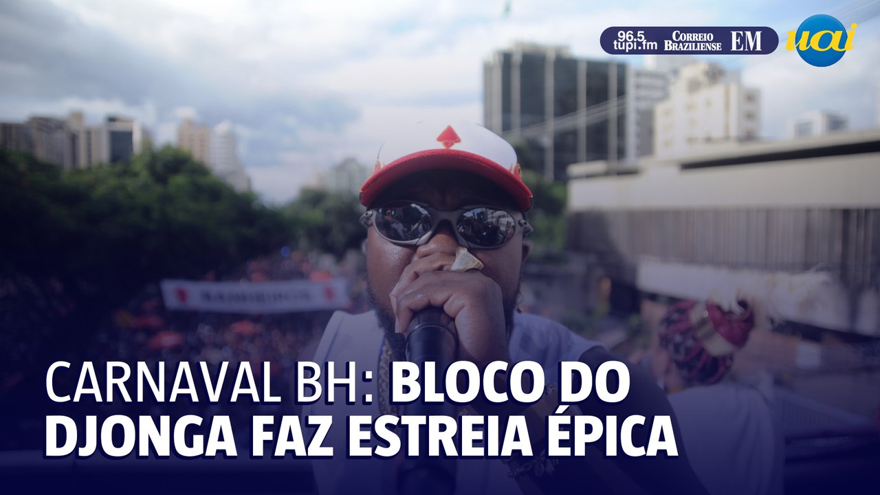 Bloco do Djonga faz estreia épica no Carnaval de BH