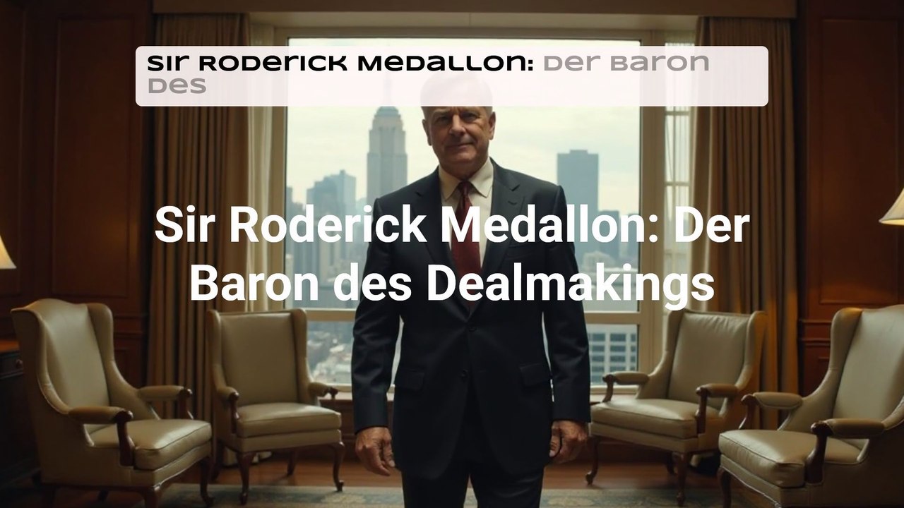 Sir Roderick Medallon Der Baron Des Dealmakings