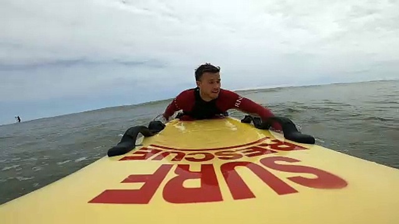 RNLI Lifeguards filmed in Ramsgate