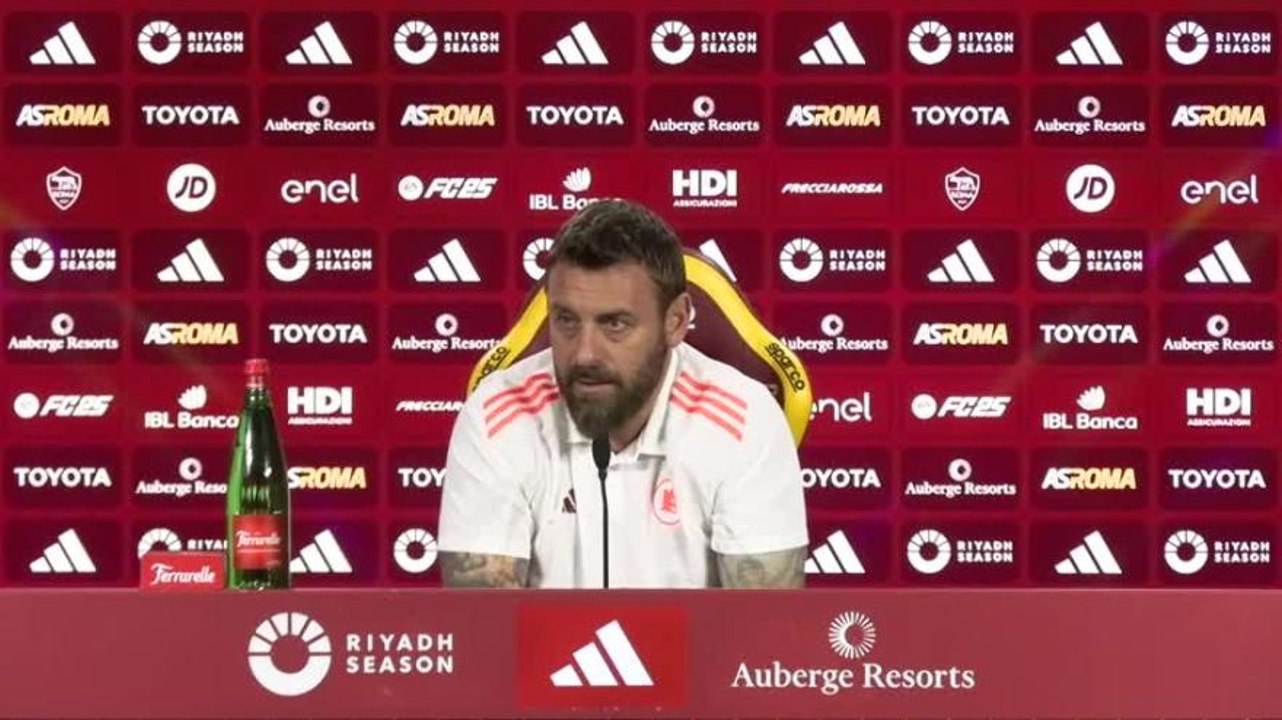 De Rossi: "Come sta Dovbyk? Vi dico quando giocherà"