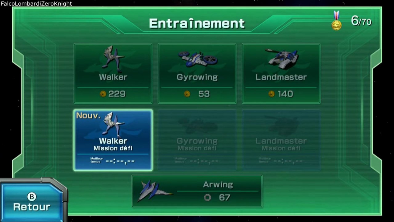 Star Fox Zero (Walkthrough FR) épisode 5: Entraînement: Walker - Mission défi