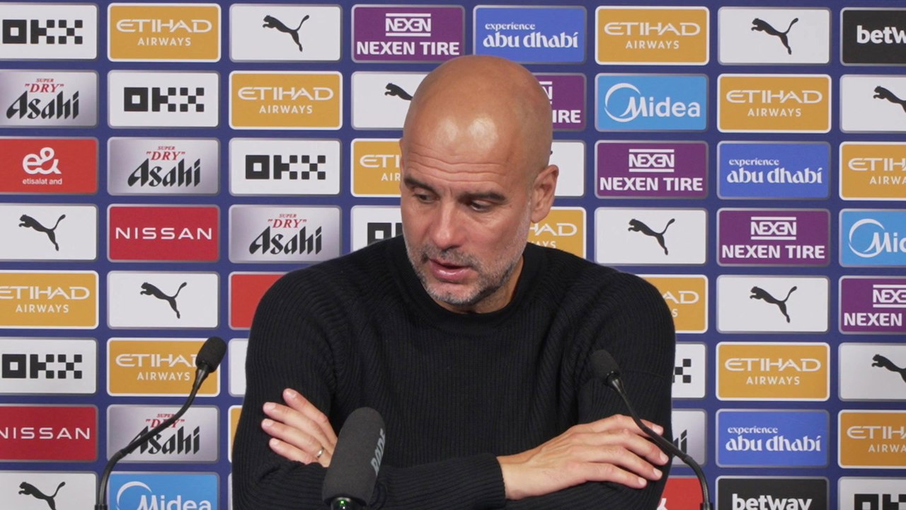 Guardiola on Haaland double and quality of Brentford