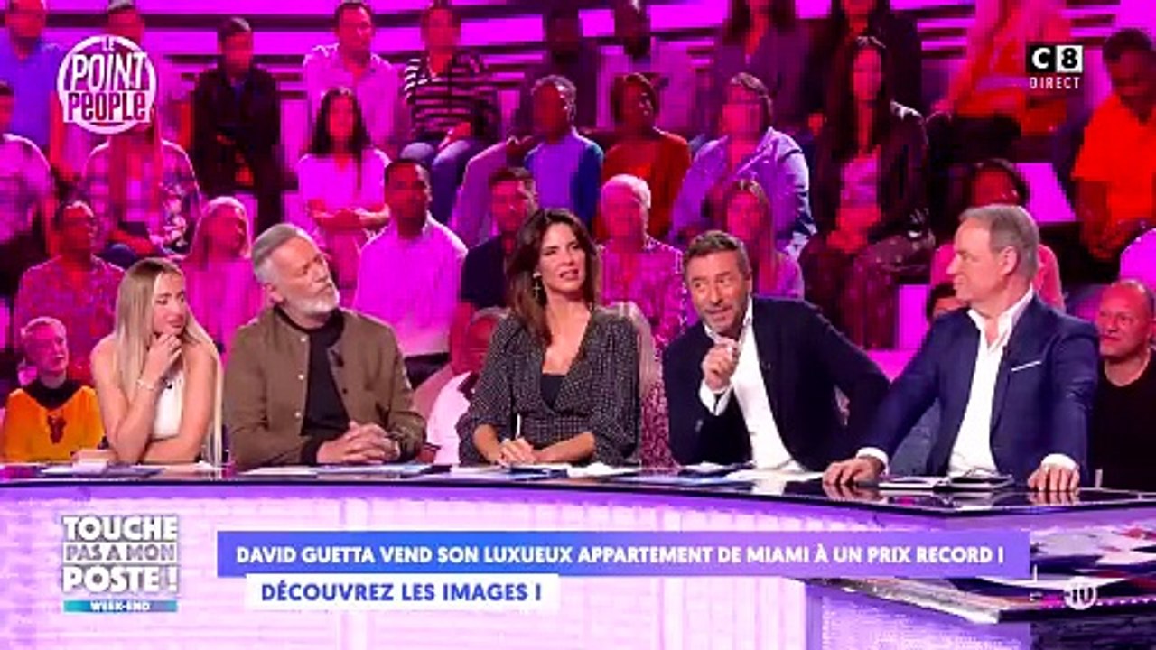 Bernard Montiel dans "Touche pas à mon poste"