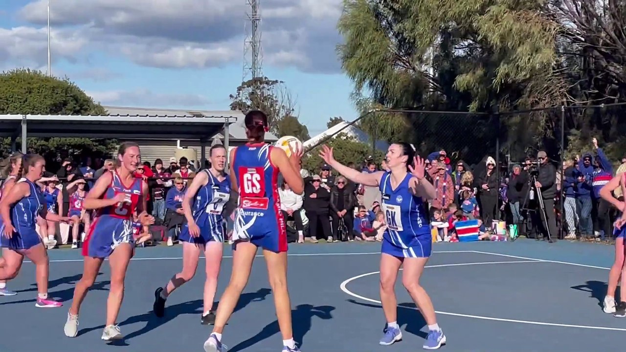 2024 LVFNL A-grade netball grand final: Pyramid Hill v Mitiamo (third quarter)