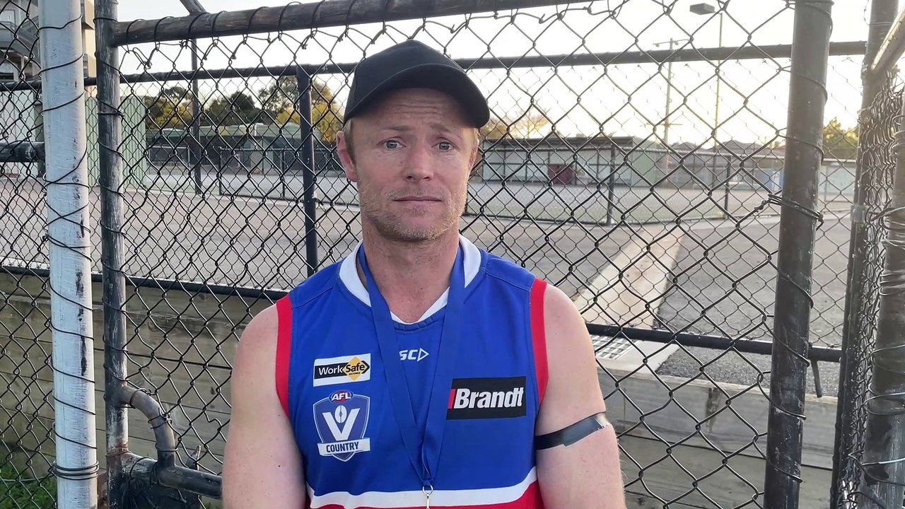 2024 Daylesford premiership coach Hamish Jarrad
