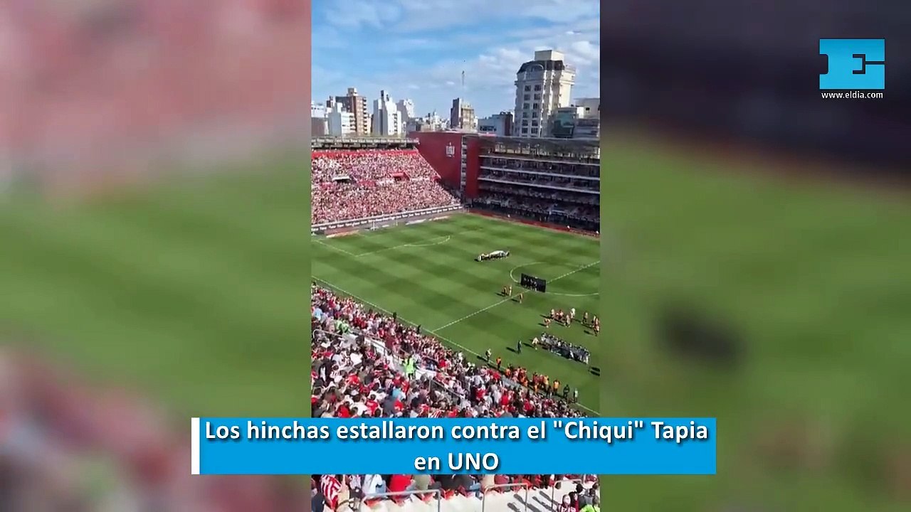 Los hinchas de Estudiantes estallaron contra el titular de la AFA: "Chiqui Tapia..."