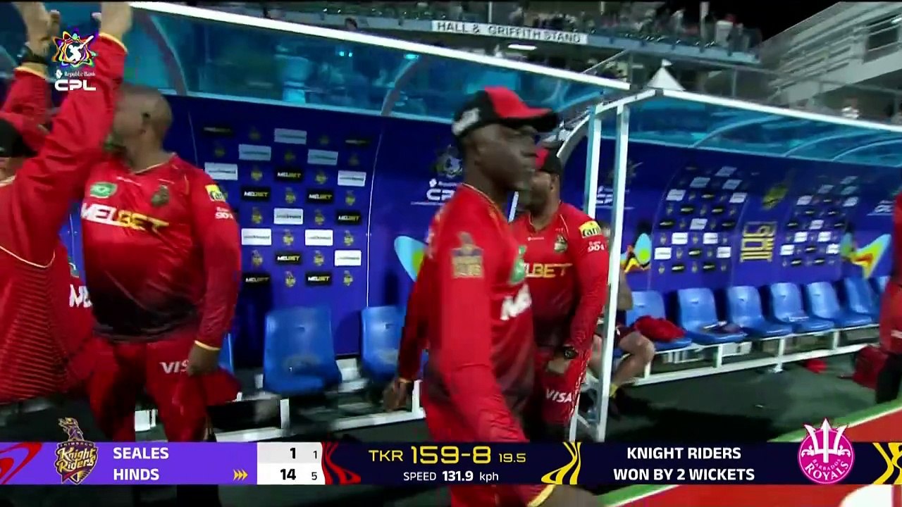 KNIGHT RIDERS REACTIONS ON WIN