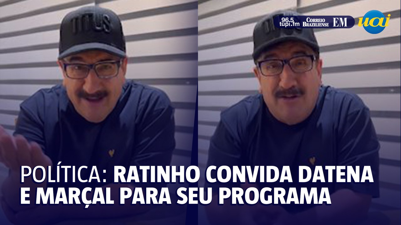Ratinho convida Datena e Marçal para seu programa