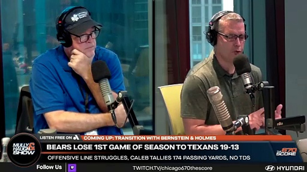 Bears offense is off to a pitiful start