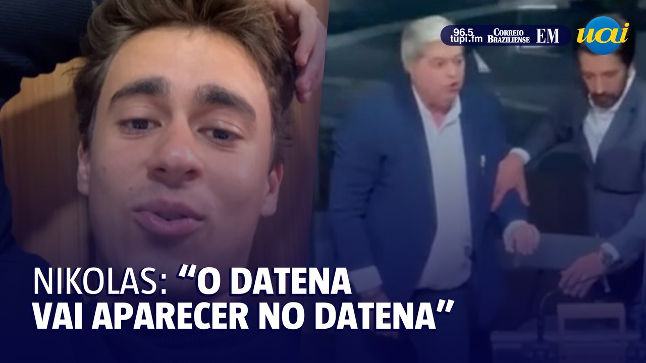 Nikolas Ferreira sobre cadeirada: "o Datena vai aparecer no Datena"