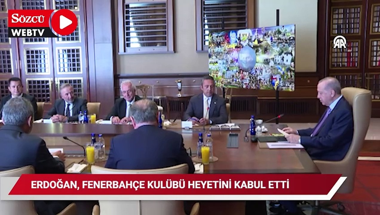 Erdoğan, Fenerbahçe Kulübü heyetini kabul etti