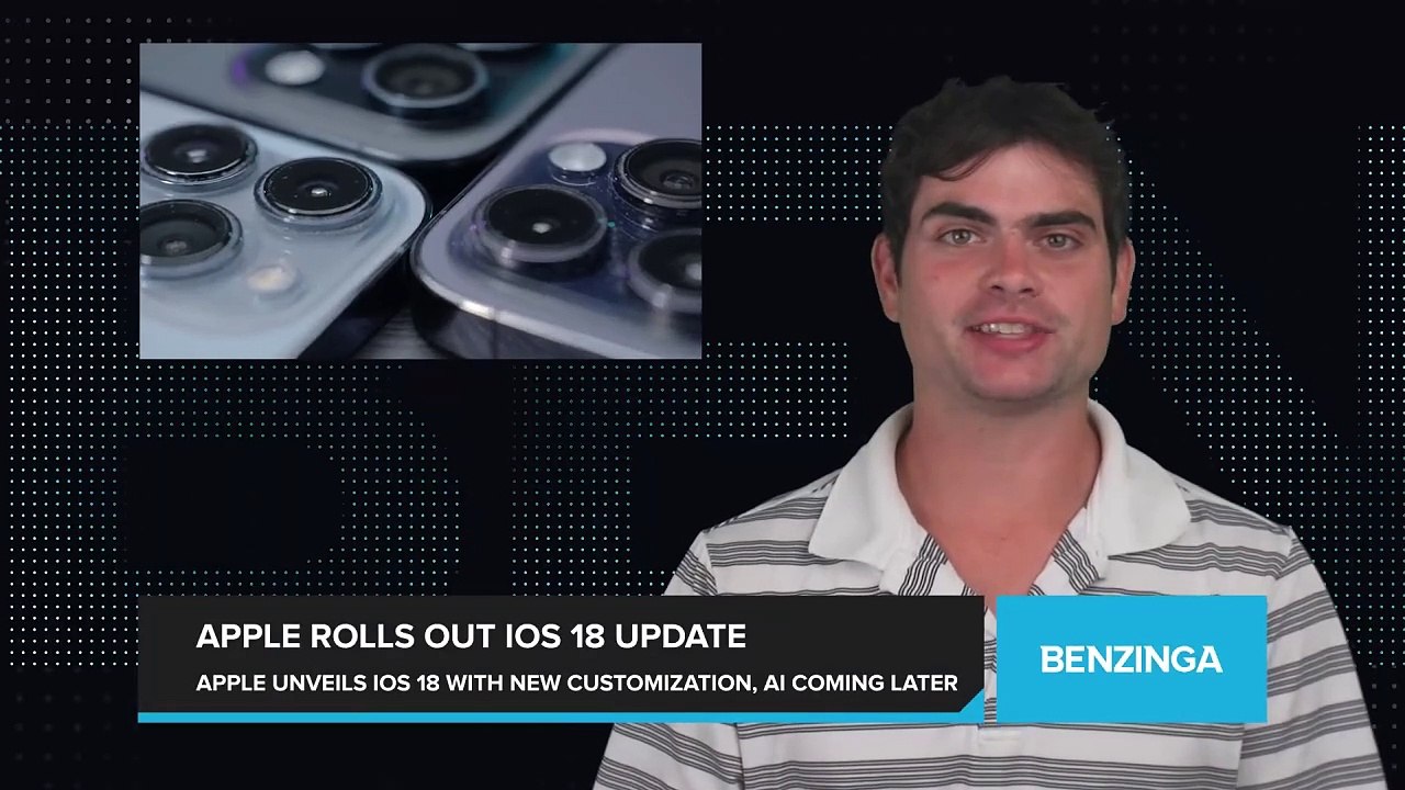 Apple Unveils iOS 18 With New Customization Features, But AI System Set for Later Release