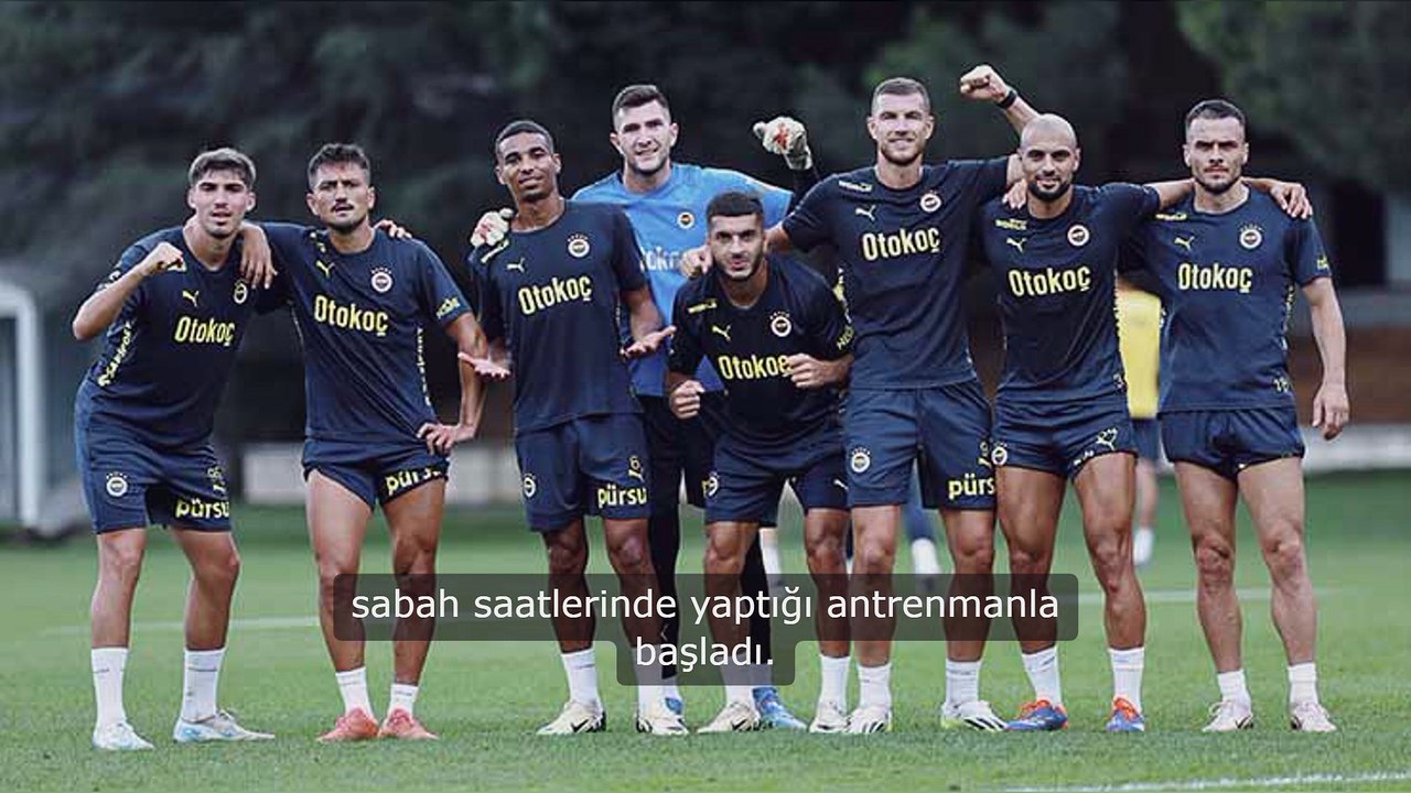 Fenerbahçe, derbi hazırlıklarına başladı